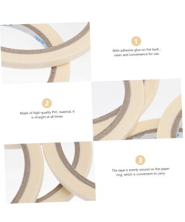 WOFASHPURET 5pcs Professional Masking Tape Line Nail Diy Nail Tip Tape Nail Tool Nail Striping Tape Manicure Tape Salon Nail Tape Nail Glue Tape Nail Tips Tape Stripe Tape Decorate Stripping - Buy Online on GoSupps.com