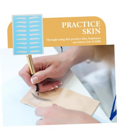 FOMIYES 8 Pairs Eyebrow Makeup Tool Eyebrow Practice Skin Eyebrow Training Tool Mold Card Unibrow - Buy Online on GoSupps.com