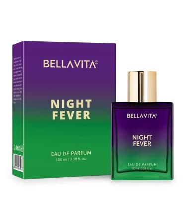 Night Fever Eau De Parfum Perfume with Bergamot Mandarin Peach Musk and Vanilla|Premium Long Lasting Fruity Fragrance for Men & Women 100 ML - Buy Online on GoSupps.com