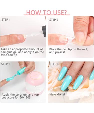 Mini LED Nail Lamp 18W UV Lamp for Gel Nail Polish Curing Lamp Quick Nail Dryer Portable UV Lamp Cute Size for Nail Design DIY Manicures for Nail Artist Beginner at Home Or Salon - Buy Online on GoSupps.com