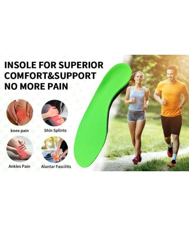 Plantar Fasciitis Insoles - Heavy Duty Orthotics for Pain Relief & Support | High Arch Flat Feet Shock Absorbent | XS (Men 4.5-6.5/Women 5.5-7.5) - Shop Internationally - Buy Online on GoSupps.com
