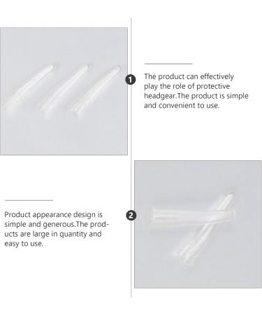 Ultechnovo 100 Silicone Tweezers Covers - Anti-Dust Slipproof Replacement Caps for Nail Tongs & Pliers | Transparent | International Shipping - Buy Online on GoSupps.com