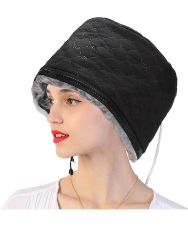 KUIKUI Electric Heating Hat for Hair Care - Adjustable Hot Oil Treatment Hat with Intelligent Temperature Control Prevents Scalding - Buy Online on GoSupps.com