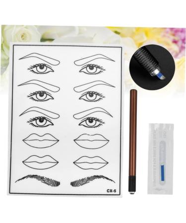 Hemoton 2pcs Practice Skin Kit Embroidery Kit Manual Pen Coffee - Buy Online on GoSupps.com