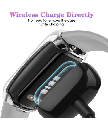 3 Pack - Fintie Case Compatible with Fitbit Inspire 3 / Inspire 2 / Inspire HR Flexible Soft Full-Around Watch Screen Protector TPU Case Cover Bumper Shell Black+Clear+Silver - Buy Online on GoSupps.com