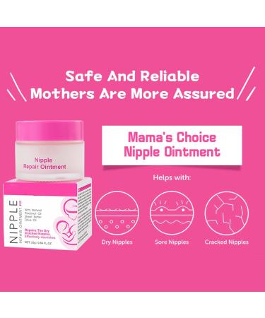 Best Nipple Cream for Pain Relief & Cracked Skin | Soothing Balm for Breastfeeding Moms - Buy Online on GoSupps.com