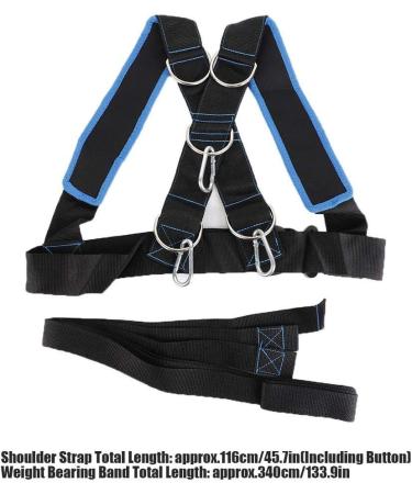 VGEBY1 Band - Wear Resistant Nylon Shoulder Harness Belt for Speed & Strength Training | International Shipping Available - Buy Online on GoSupps.com