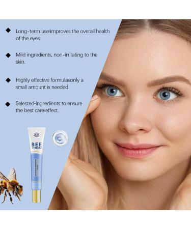  JIAOY Collagen BeeVenom 6-Pack Wake-Up Eye Creams with Flysmus BeeVenom Collagen Firming Anti-Wrinkle Brightening and Moisturizing Treatment Cream - Buy Online on GoSupps.com