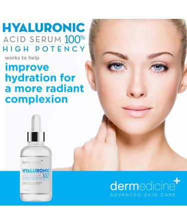 100% Pure Hyaluronic Acid Serum | Anti-Aging & Hydrating Face Serum - 2oz - Buy Online on GoSupps.com