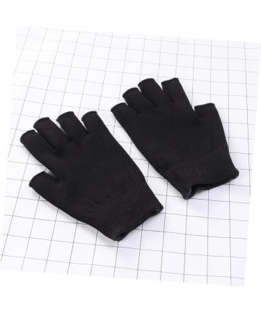 FOMIYES 2 Pairs Moisturizing Gloves Black Gloves Spa Glove Gel Gloves Hydrating Glove Mositurizing Glove Whitening Glove Fingerless Apparel - Buy Online on GoSupps.com