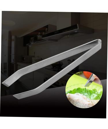 Angoily 3 pcs Kitchen Tweezers Set - Sloping Pointed Hair Tools for Bone & Fishbone Removal - Buy Online on GoSupps.com
