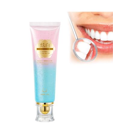 Dazzling white toothpaste fresh breath - remove niacinamide bad h Breat - removed up to 100% of the surface discoloration for immediate tooth whitening* and a white smile (1PCs)