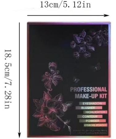 Makeup Palette | 55 Colors Natural Contour Powder | Matte Pearl Face Highlighter - For Women And Young Girls Beauty Festival Evening Meeting Formal Event - Buy Online on GoSupps.com