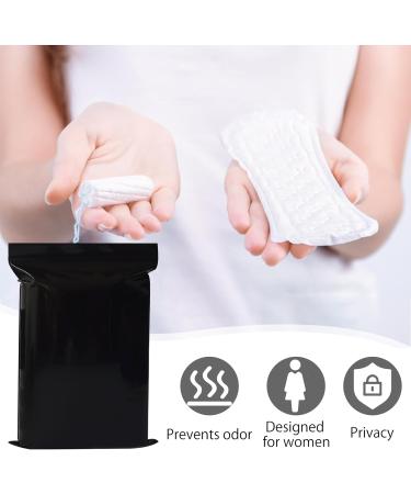 120 Pack Hygiene Bags for Women's Bandages - Lockable Feminine Waste Disposal Bags - Eco-Friendly Tampon & Sanitary Product Disposal - Buy Online on GoSupps.com