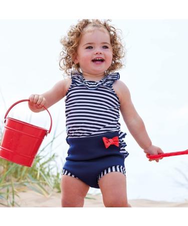 Splash About Happy Nappy Costume | Reusable Swim Nappy Nautical 0-4 Months - Buy Online on GoSupps.com
