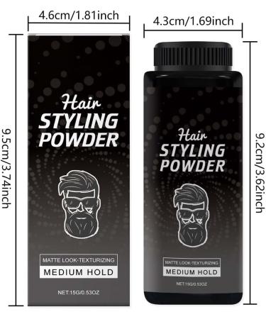  Holdes Hair Styling Powder - 15g Long-Lasting Matte Finish Oil Control Hair Products - Natural Hair Texture Powder | For Lovers Family Friends Father Grandfather - Buy Online on GoSupps.com