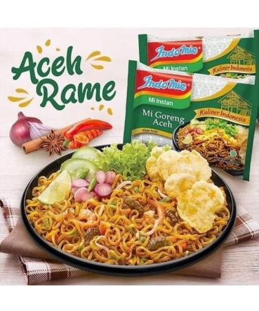 Indomie Mi Gogeng Aceh Spicy Beef Flavour 90g - 40 Pack- Product of Indonesia - Buy Online on GoSupps.com