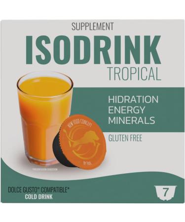  FROL Explorer Ltd Fresh Energizer Pack : Tropical Isodrink (2 x 7 capsules) + Whey Protein Strawberry (4 x 7 capsules) Dolce Gusto Compatible Capsules Amazon Exclusive - Buy Online on GoSupps.com