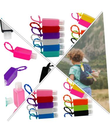 Housoutil 1 Set Silicone Bottle Skull Stationary Travel Liquid Container Travel Perfume Bottle Travel Bottle Holder Sleeve Mini Hollow Out Silica Gel Handwashing Fluid Student - Buy Online on GoSupps.com