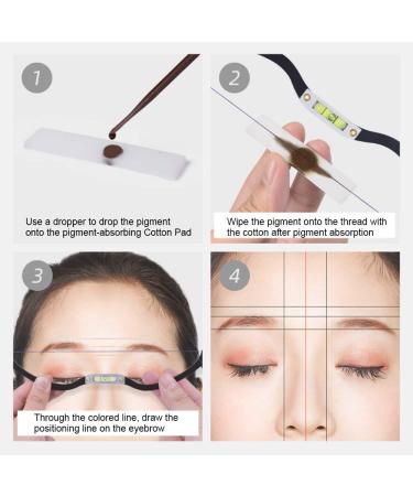 Hylotele Metal Eyebrow Mapping String | Microblading Accessories for Permanent Makeup | High-Precision Mapping Tool - Buy Online on GoSupps.com