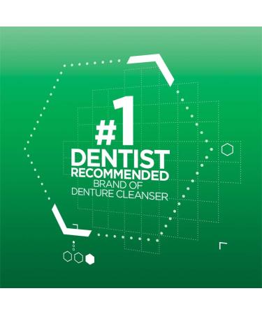 Polident Overnight Whitening Antibacterial Denture Cleanser 600 Tablets | Triple Mint Freshness - Pack of 5 - Buy Online on GoSupps.com