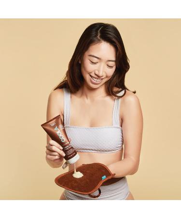 Coola Sunless Self Tanner Mitt - 2-in-1 Applicator & Exfoliator for Face & Body | Supports Sunless Tanning Lotion Application - Buy Online on GoSupps.com