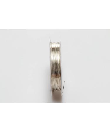 Craft Wire 24 Gauge Half Round 925 Sterling Silver Wire - 25FT USA Made - Buy Online on GoSupps.com