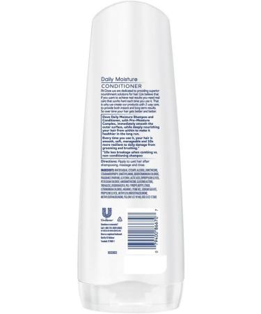 Dove Damage Therapy Daily Moisture Conditioner - Daily Use - Replenishes dry damaged hair - 355 ml - Buy Online on GoSupps.com