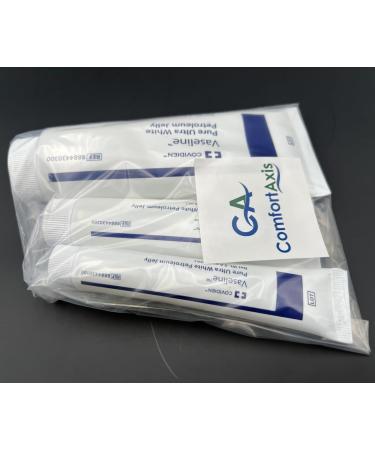 Vaseline Pure Ultra White Petroleum Jelly Bundle - 3 Sizes (3.25 oz 1 oz 0.6 oz) - Ideal for All Skin Types - Shop Internationally - Buy Online on GoSupps.com