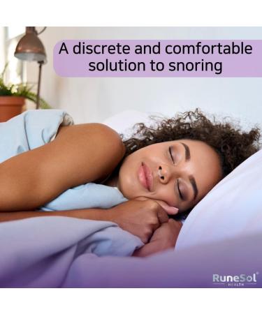 Runesol Snoring Relief Nasal Dilator - 8 Large Clear Nasal Dilators for Men and Women - Anti Snoring Devices and Snore Stopper for Better Sleep and Congestion Relief - Buy Online on GoSupps.com