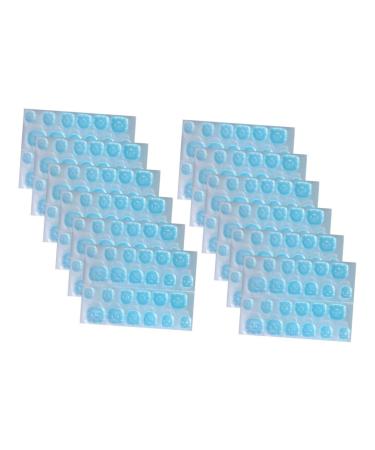 HAPINARY 30 Sheets Manicure Jelly Stickers Fake Nail Glue Sticker Convenient Manicure Paste Fake Nail Pastes Labeling Stickers Labels Water Proof Silica Gel Fake Nail Stickers