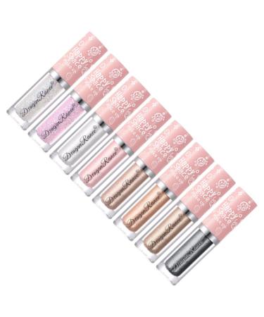 VINTORKY 8pcs Eye Shadow Eye Makeup Accessories Glitter Eye Makeup Pigmented Makeup Pallet Liquid Eyeshadow