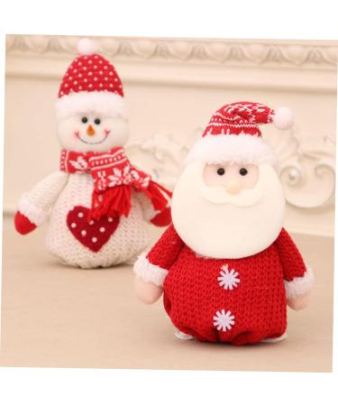 ABOOFAN 5pcs Christmas Bag Candy Bags Snowman Candy Pouch Burlap Bags Bags Apple Bag Elder Redx5pcs 24X19X1CMx5pcs - Buy Online on GoSupps.com