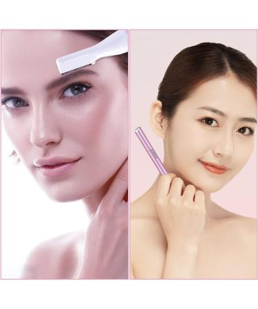 Electric Eyebrow Trimmer Kit with Comb, Brush, and Clip - Painless Facial Hair Removal Tool for Beginners - Buy Online on GoSupps.com