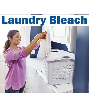 2 Splash-Less Bleach Cleaners (40oz) + Daley Mint Towel | Bulk Disinfecting Cleaner for Laundry Floors Bathroom & Tile - 80oz Total - Buy Online on GoSupps.com