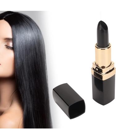 ACOGEDO Portable Hair Color Pen Lipstick Shape Gray Hair Coloring Pencil 35 G Fast Coloring and Frizz Reducing Hair Color Pen for Home and Travel - Buy Online on GoSupps.com