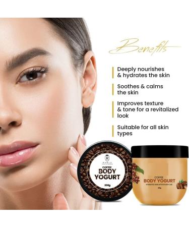 HYD Body Butter for Dry Skin Women & Men 200 g Enriched with Caffeine & Cocoa Butter Body Lotion for 72 hours MoisturizingQucik AbsorbentSuit for All Skin Types - Buy Online on GoSupps.com