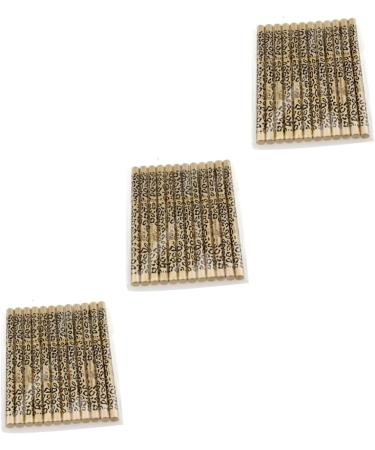 Beavorty 3pcs Set 12pcs Eyebrow Pencil Waterproof Eyeliner Pencil with Brush Iron Tube Double Head - Buy Online on GoSupps.com