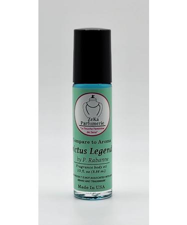 Invictus Legend Inspired Body Oil for Men - Compare to Aroma - 1/3 oz Roll-On - International Shipping Available - Buy Online on GoSupps.com
