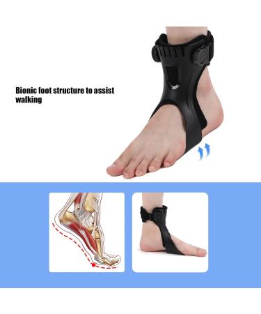 AFO Drop Foot Brace | Adjustable Ankle Support Orthosis for Plantar Fasciitis Stroke & Gait - International Shipping Available - Buy Online on GoSupps.com