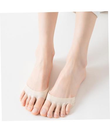 Forefoot Pads Honeycomb Fabric - High Heel Toe Pads for Women | 3 Pairs in Skin Green & Purple - Summer Comfort - Buy Online on GoSupps.com