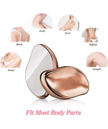 Golden Crystal Hair Eraser: Painless & Portable Hair Remover for Men and Women - Buy Online on GoSupps.com