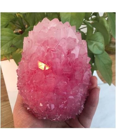 Natural Crystal Rough Very Beautiful Rose-Colored Quartz Crystal Cluster specimens Stones 900-1000g - Buy Online on GoSupps.com