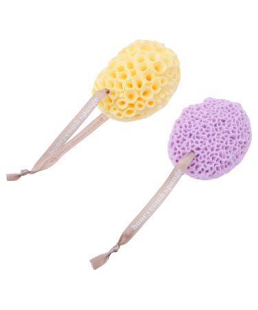 Didiseaon 4 Pcs Bath Ball Shower Shower Loofahs Bath Bath Shower Loofah Face Scruber Exfoliating Shower Sponge Bathing Tools Hydrophilic Polyurethane Greece Baby Honeycomb