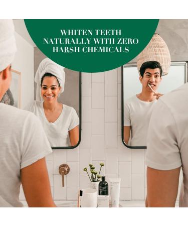 Terra & Co. Brilliant Black Toothpaste - Mint Flavor, 4 oz | Natural Whitening & Fresh Breath - Buy Online on GoSupps.com