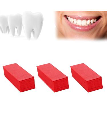 Buy 300 Dental Bite Articulating Paper Strips - Red Dental Accessories for Orthodontics & Care - Buy Online on GoSupps.com