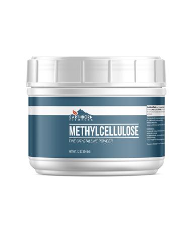 Earthborn Elements Methylcellulose (12 oz) No Emulsifiers Or Additives Food Grade