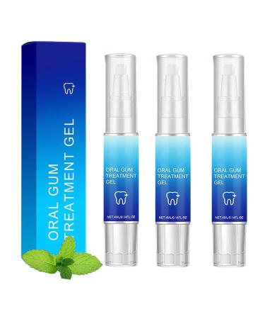 Remove oral gum treatment gel tooth elevator essence pin tooth protection-so-continuing treatment gel for gum shear residues tooth rapids stains and tartar (3 PCs)