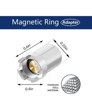 Magnetic Ring Adapter - 1-Pack | Convenient and Easy-to-Use - Buy Online on GoSupps.com