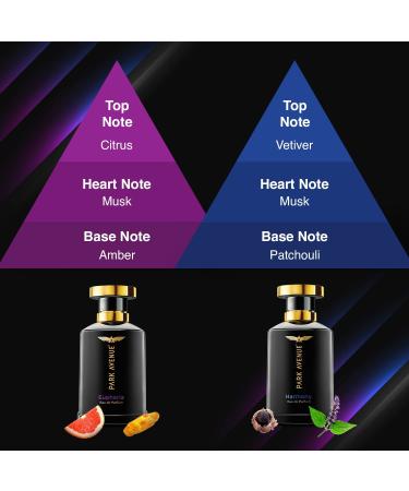 Park Avenue Gift Set For Men Euphoria & Harmony Eau De Parfum Men 200ml Liquid Perfume Rakshabandhan Gifts For Brother Premium Luxury Fragrance Scent Long-Lasting Aroma Perfume - Buy Online on GoSupps.com